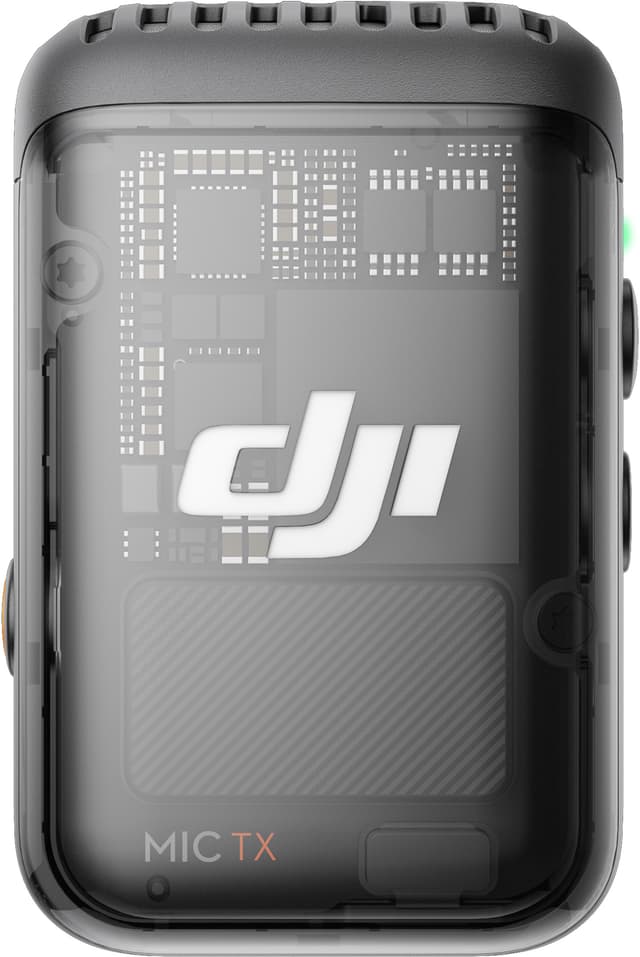 DJI Mic 2 trådløs mikrofonmottaker (sort)