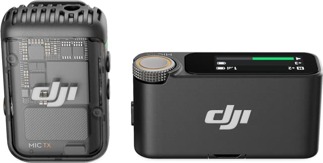 DJI Mic 2 langaton videomikrofonisarja (musta)