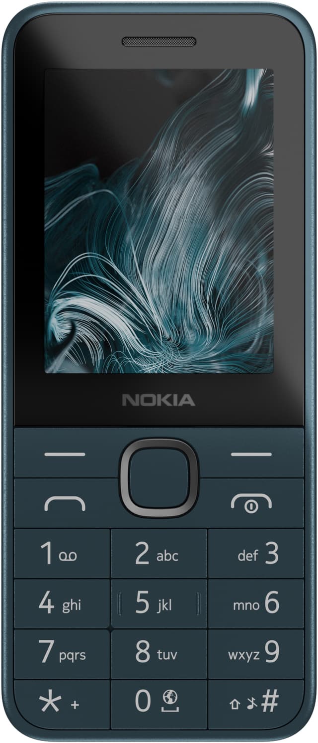Nokia 225 4G klassinen matkapuhelin (sininen)