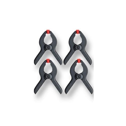 Mini fjørklemmer - 90mm - 4stk