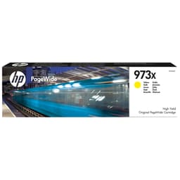 HP bläckpatron 973X Original PageWide Gul