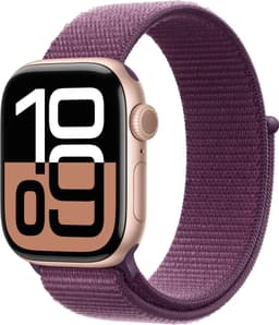 Apple Watch S10 42mm GPS (ruusukulta alum./luumunv. Sport Loop)