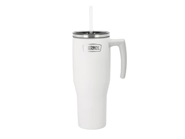 Thermos Thermo mug w. handle 1.1 liter Matte white