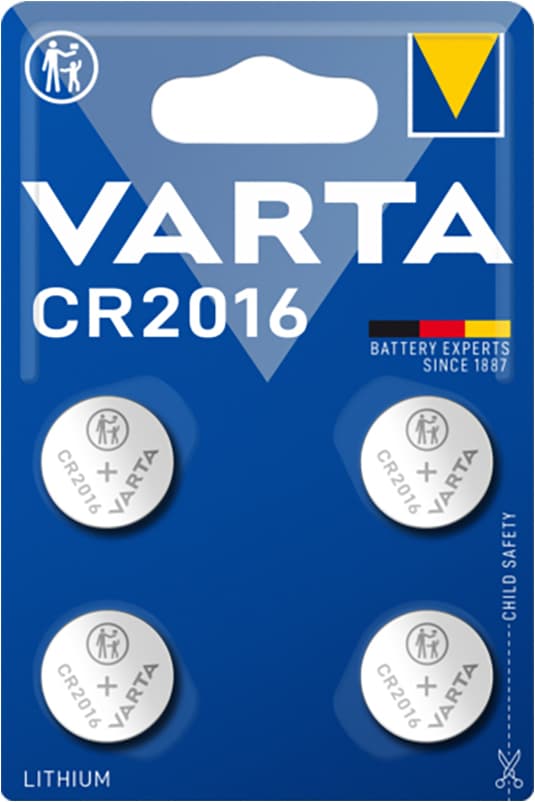 Varta CR 2016 paristot (4 kpl)