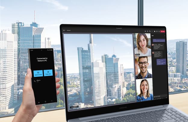 Bruk din Samsung-smarttelefon som et webkamera