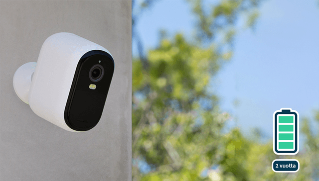 Arlo - Essential Outdoor -valsontakamera - XL Battery