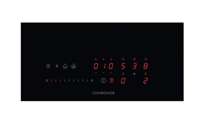 Tuotekuva Electrolux PSEEHH200CE00001 -keittotasosta integroidulla liesituulettimella 