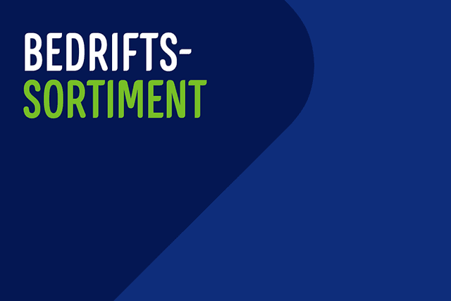 Bedriftssortiment banner